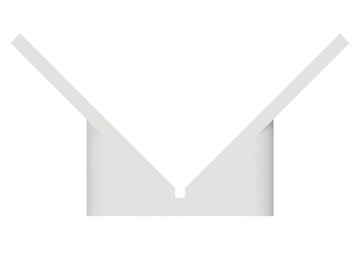 DELOSPRO Uchwyt narożny na kamerę podstawa 80x80