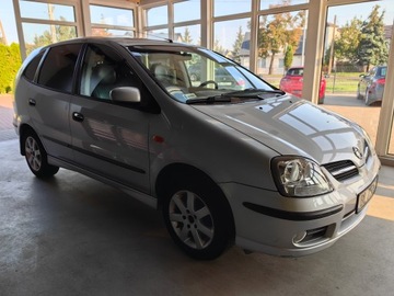 Nissan Almera II Sedan 1.8 16V 116KM 2006 NISSAN ALMERA TINO 1.8 benzyna, Automat, Kamera, Navi, Skóra klimatronik, zdjęcie 1