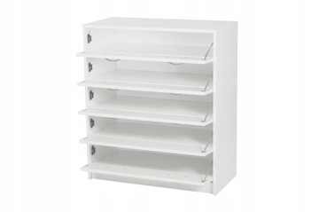 Szafka na buty Sara 74 x 85 x 35 cm biały