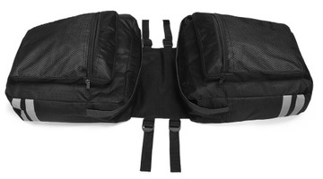 ДВОЙНОЙ СУМКА, ЗАДНЯЯ ВЕЛОСИПЕДНАЯ СУМКА СО Светоотражателями, БАГАЖНИК, 25 Л