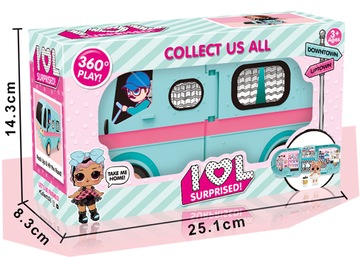 LOL Camper BUS Surprise Glamper 2в1 L.O.L.