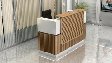 Стойка ресепшн R163 рейка 180х75см