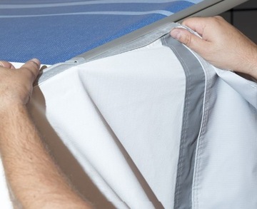 Zabudowa markizy Privacy ZIP F45S 350cm L Fiamma