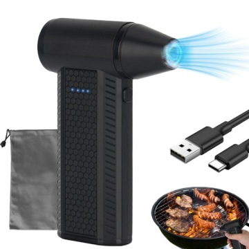 Mini Elektrický Odprašovač 4 Úrovně Výkonu Ruční Ventilátor Usb 4000MAH