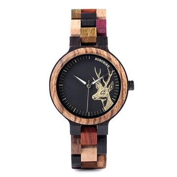 Drewniany zegarek BOBO BIRD P14-3 Damski Bobobird