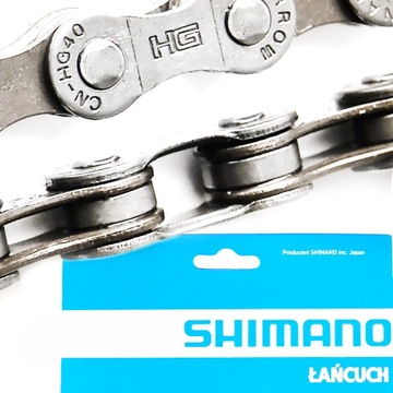ЦЕПЬ SHIMANO CN-HG40 ALTUS ACERA TOURNEY 6/7/8 скоростей 114 звеньев ОРИГИНАЛЬНАЯ НОВИНКА!