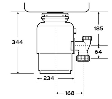 Самая тихая шлифовальная машина INSINKERATOR Evolution 250