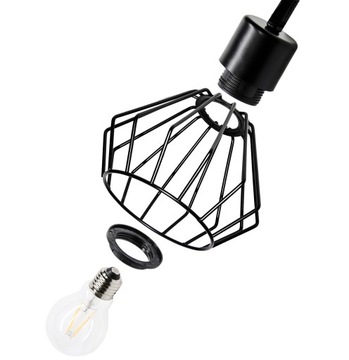 4-рычажный потолочный светильник SPIDER LAMP CYLINDER потолочный светильник для светодиодов