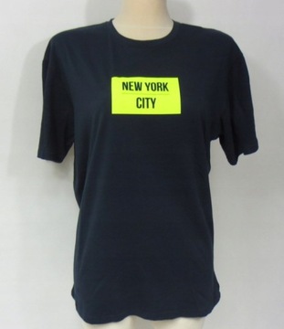 T-SHIRT MĘSKI NA LATO KRÓTKI RĘKAW koszulka bluzka podkoszulka NEW YORK M