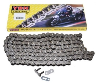ŁAŃCUCH ATV QUAD 50,110,125 CCM 420H 130 OGNIW YBN
