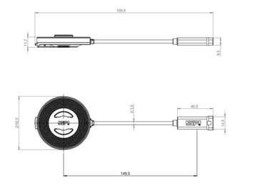Беспроводное/индуктивное зарядное устройство Sp Connect SPC+