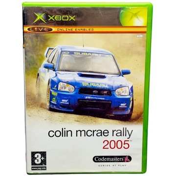 Gra COLIN MCRAE RALLY 2005 Microsoft Xbox Classic / gry retro wyścigi #2
