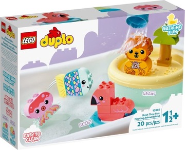 LEGO DUPLO Pływająca wyspa ze zwierzątkami 10966