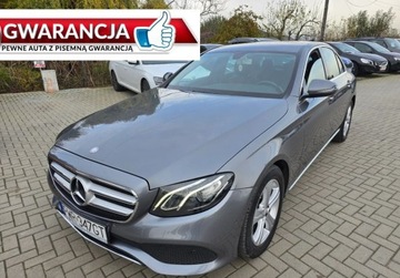 Mercedes Klasa E W213 2017 Mercedes-Benz Klasa E E200d 2.0 diesel 150KM Automat lopatki Gwarancja Za