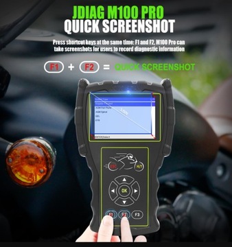 Интерфейс JDIAG M100 PRO OBD-2 для мотоциклов, скутеров