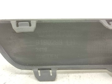 LIŠTA NÁRAZNÍKU LEVÝ PŘEDNÍ VOLVO V70 II 1999-2007 NOVÁ ORIGINÁLNÍ 9190298