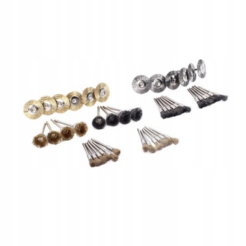 НАБОР ПРОВОЛОЧНЫХ ЩЕТКОВ ДЛЯ ДРЕЛ 15 шт.