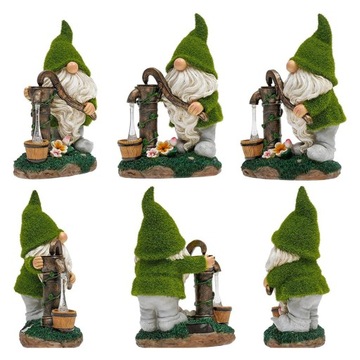 Статуи садовых гномов, работающие на солнечной энергии