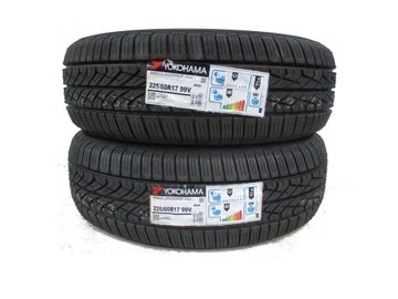 2 opony letnie nowe 225/60R17 Yokohama Geolandar95