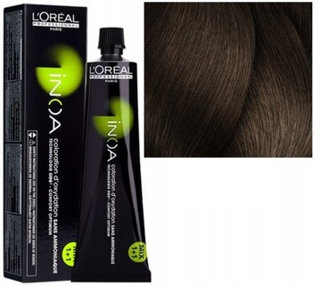 LOREAL INOA FARBA DO WŁOSÓW BEZ AMONIAKU Nr 6.32
