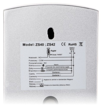 ZS42-1 ЗАМОК КОМБИНИРОВАННЫЙ VIDOS