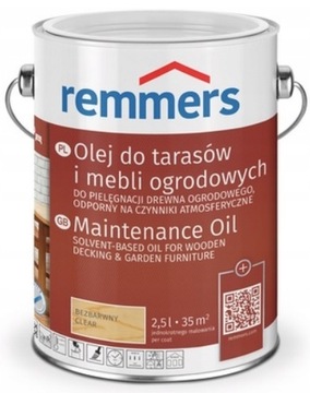 TYLKO TERAZ! Remmers Olej do tarasów i mebli ogrodowych 0,75L PROMO KOLORY!