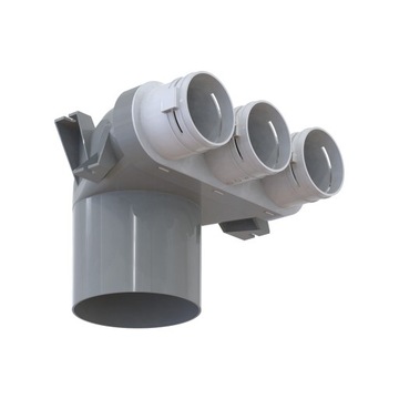 SKRZYNKA ROZPRĘŻNA 3-KRÓĆCOWA 3X75/125MM FLEXIVENT