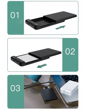 Корпус для внешнего жесткого диска 2,5 SATA USB 3.0.