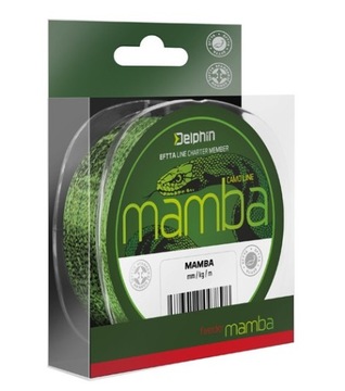 Żyłka Delphin MAMBA Feeder kamuflaż 300m 0,23mm