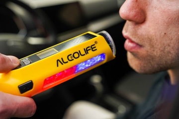 Полицейский электрохимический алкотестер Alcolife F8