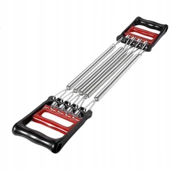 ЭСПАНДЕР металлический для упражнений, натяжитель, 5 пружин.