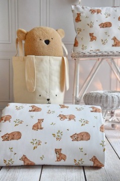 Мешочек для детского сада для постельного белья Мишка