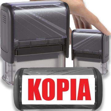 PIECZĄTKA KOPIA TRODAT 8911 DO FIRMY BIURA CZARNA 38x14mm