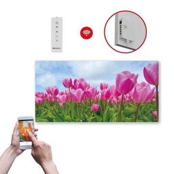DEKORACYJNY PANEL GRZEWCZY na podczerwień o mocy 700W z WIFI