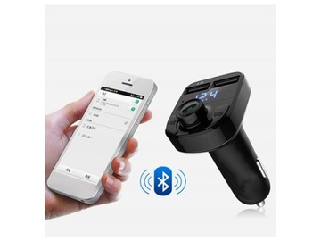 BLUETOOTH FM-передатчик MP3, 2 зарядных устройства USB
