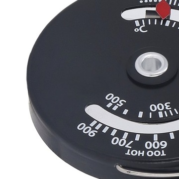 МАГНИТНЫЙ ТЕРМОМЕТР ДЛЯ КАМИНА, КОЗЬЯ ПЕЧИ 0-500