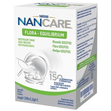 NAN Care Flora - Equilibrium błonnik dla niemowląt