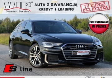 Audi A6 C8 Avant 2.0 40 TDI 204KM 2023 Audi A6 Avant 40 TDI S-LINE 22 t.km PISEMNA GWARANCJA w cenie Transport