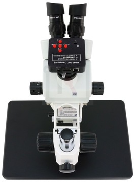 MIKROSKOP STEREOSKOPOWY TRINOKULAR KAMERA 1080P/60 H22-45T2 7-45x 56X LED