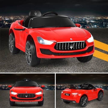 Детский автомобиль Maserati Красный.