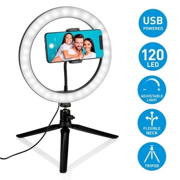Круглая USB-подсветка для селфи