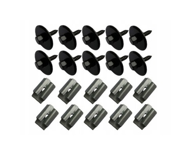 MERCEDES C E KLASA W202 W210 ZESTAW SPINEK OSŁONY