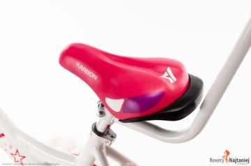 Детский велосипед 14 KARBON STAR белый ALU R23