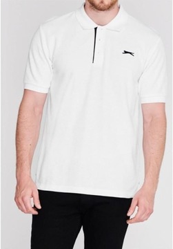 M5624 MĘSKA KOSZULKA SLAZENGER PLAIN POLO S