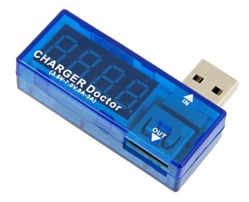 Miernik Tester Napięcia i Prądu USB 2.0