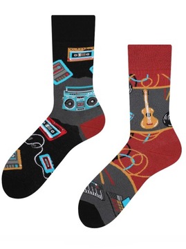 Skarpety TODO SOCKS Music Art płyta muzyka 43-46