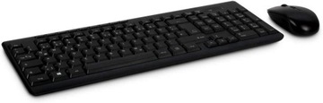 Klawiatura niemiecka membranowa KB-208 + mysz INTER-TECH