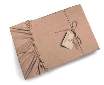 PRZEŚCIERADŁO PREMIUM 160x200 JERSEY 100% BAWEŁNA