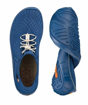 BRUBECK ODDYCHAJĄCE WEŁNIANE BUTY MĘSKIE SPORTOWE BAREFOOT MERINO - 42