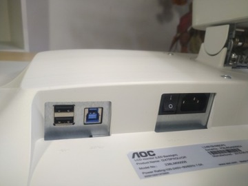 24-дюймовый игровой монитор AOC со светодиодной подсветкой и разрешением Full HD, IPS и HDMI PIVOT, ДЛЯ ОФИСА, КОЛОНКИ HDMI